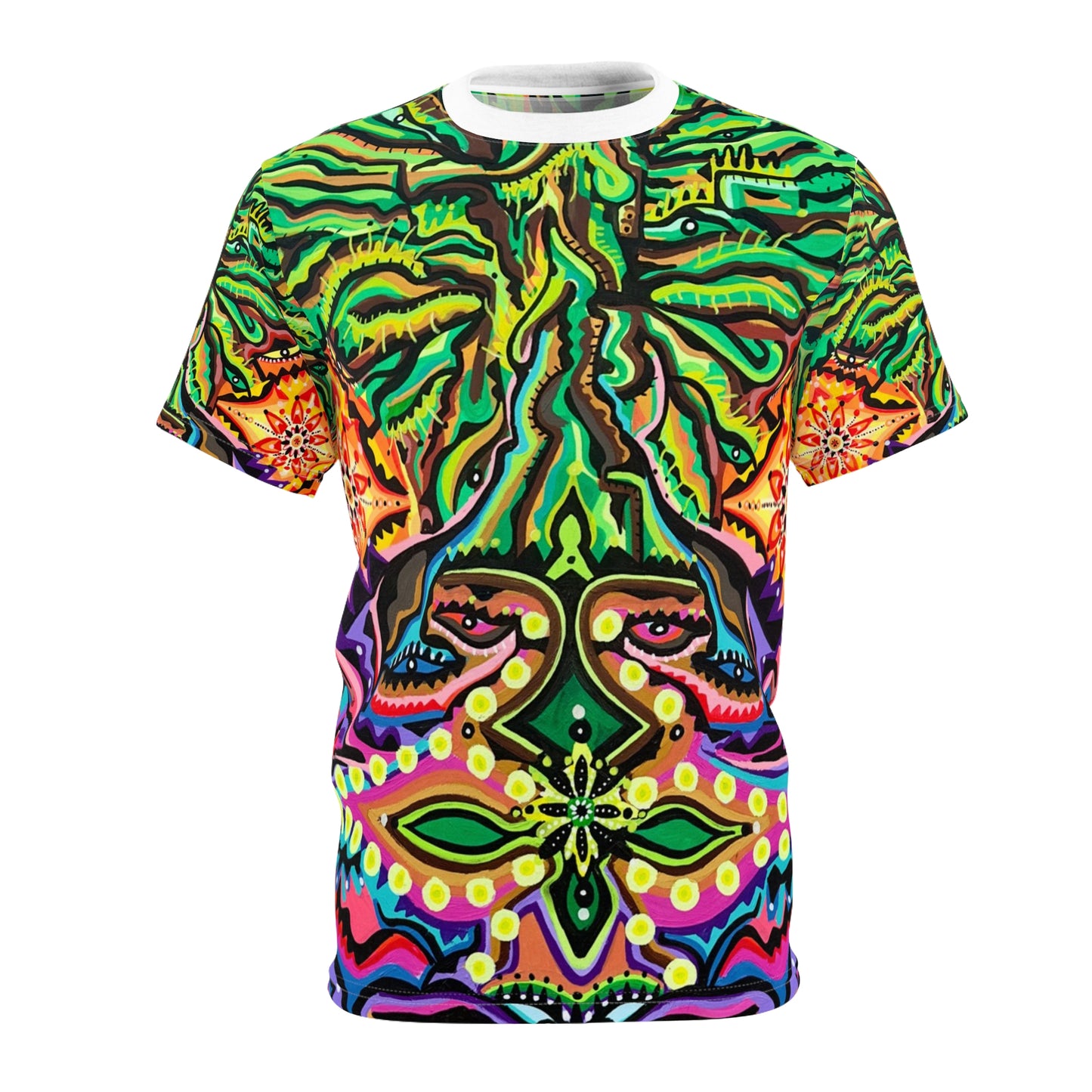 Camiseta unisex cortada y cosida (AOP)