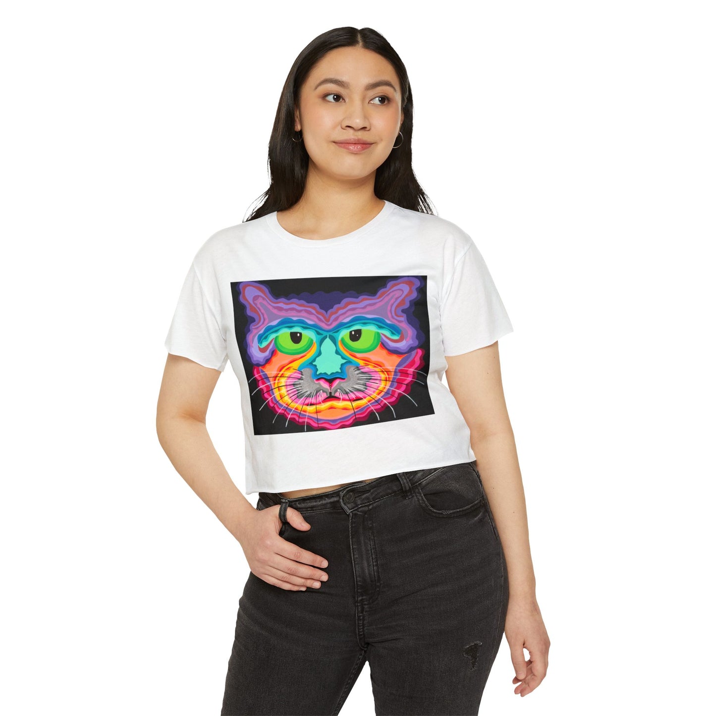 Tryptakitty (Women's Festival Crop Top)