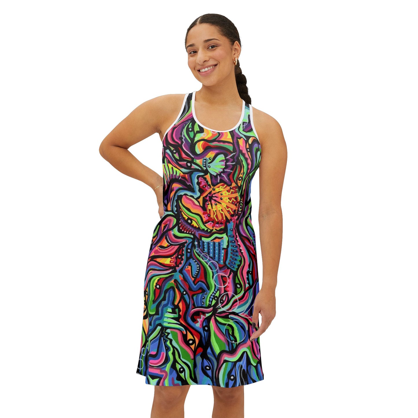 Women's Racerback Dress (AOP)