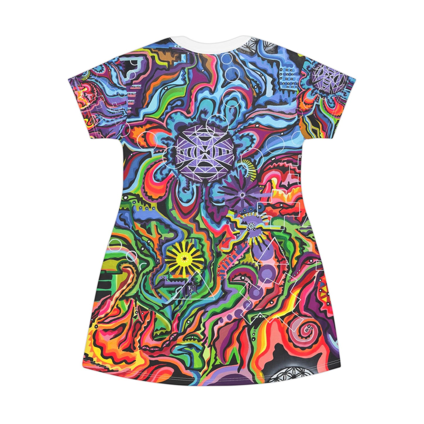 T-Shirt Dress (AOP)