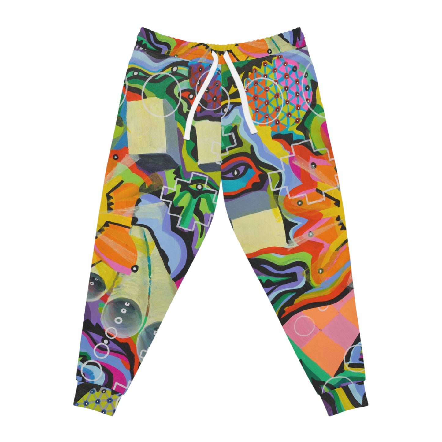 Chrysanthemum Athletic Joggers (AOP)