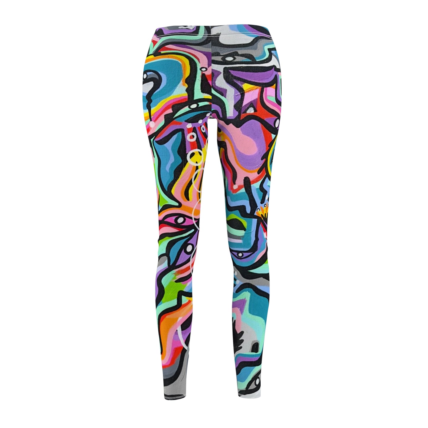 Unity consciousness Women's Cut & Sew Casual Leggings (AOP)