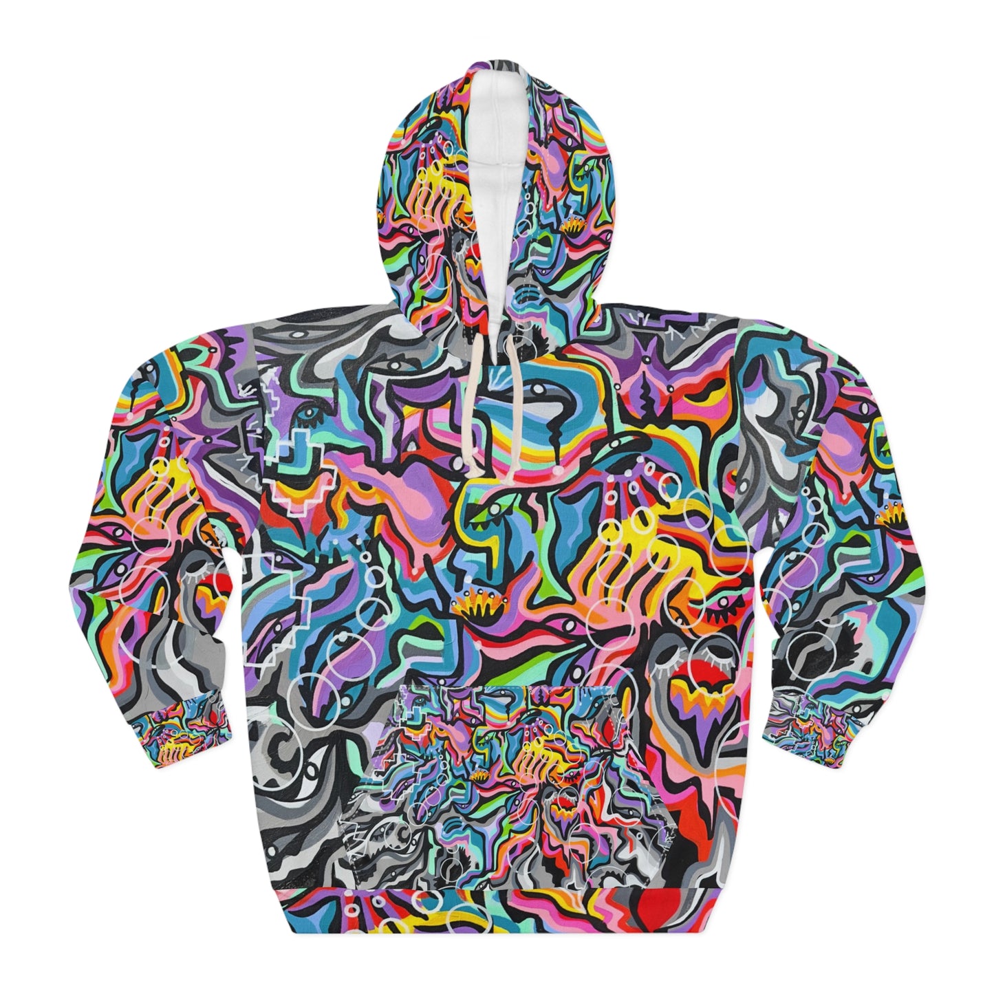 Unity conciousness Unisex Pullover Hoodie (AOP)