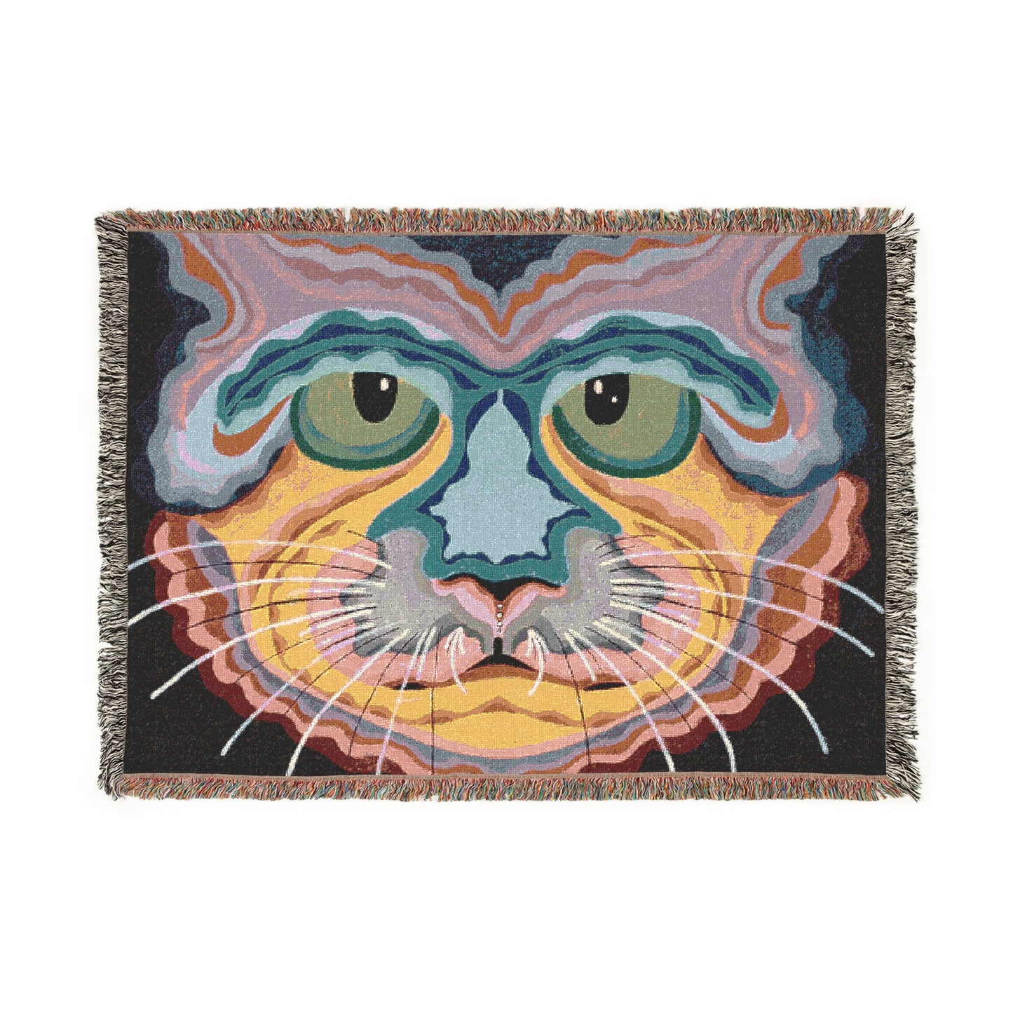 Tryptakitty (Woven Blanket)