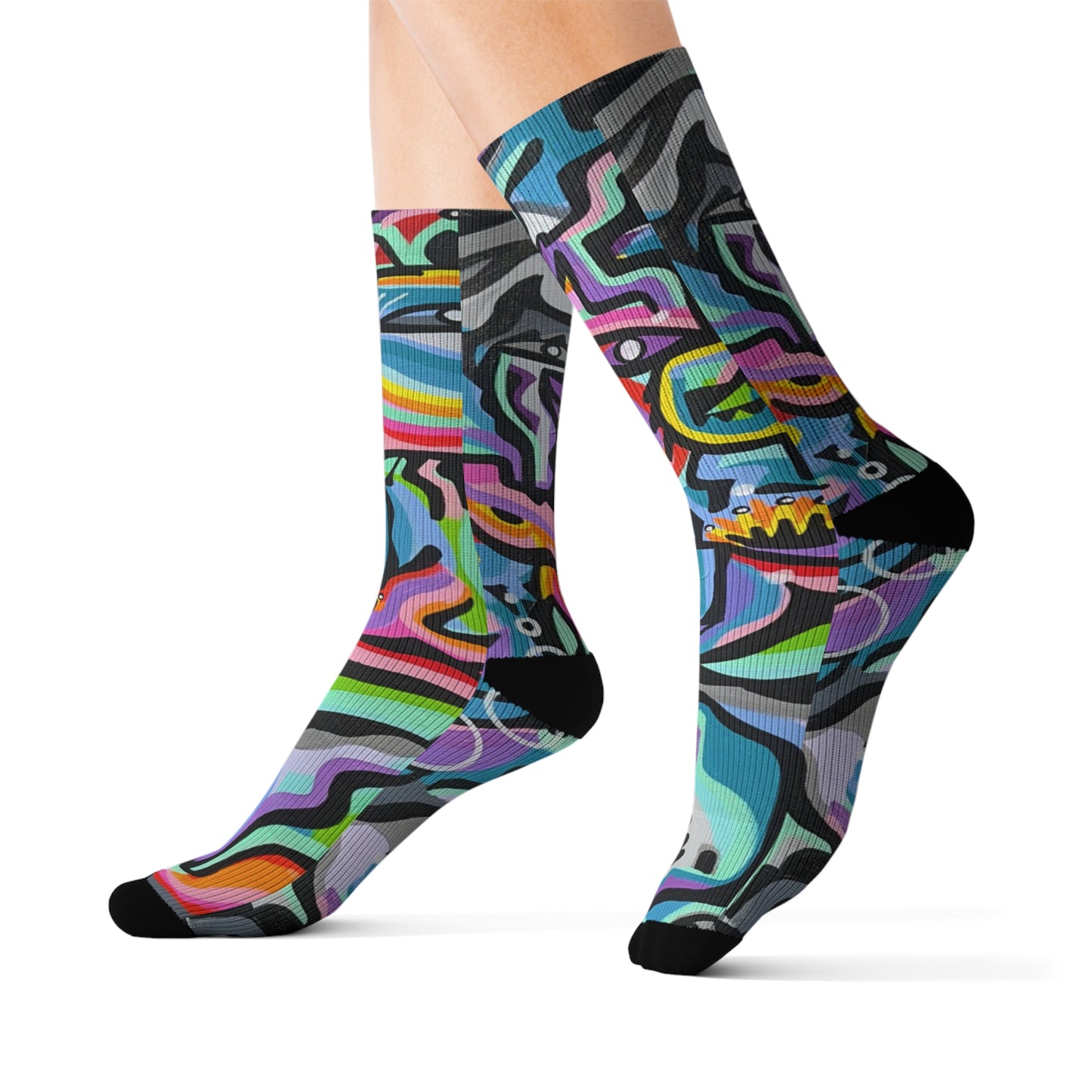 Unity consciousness Sublimation Socks
