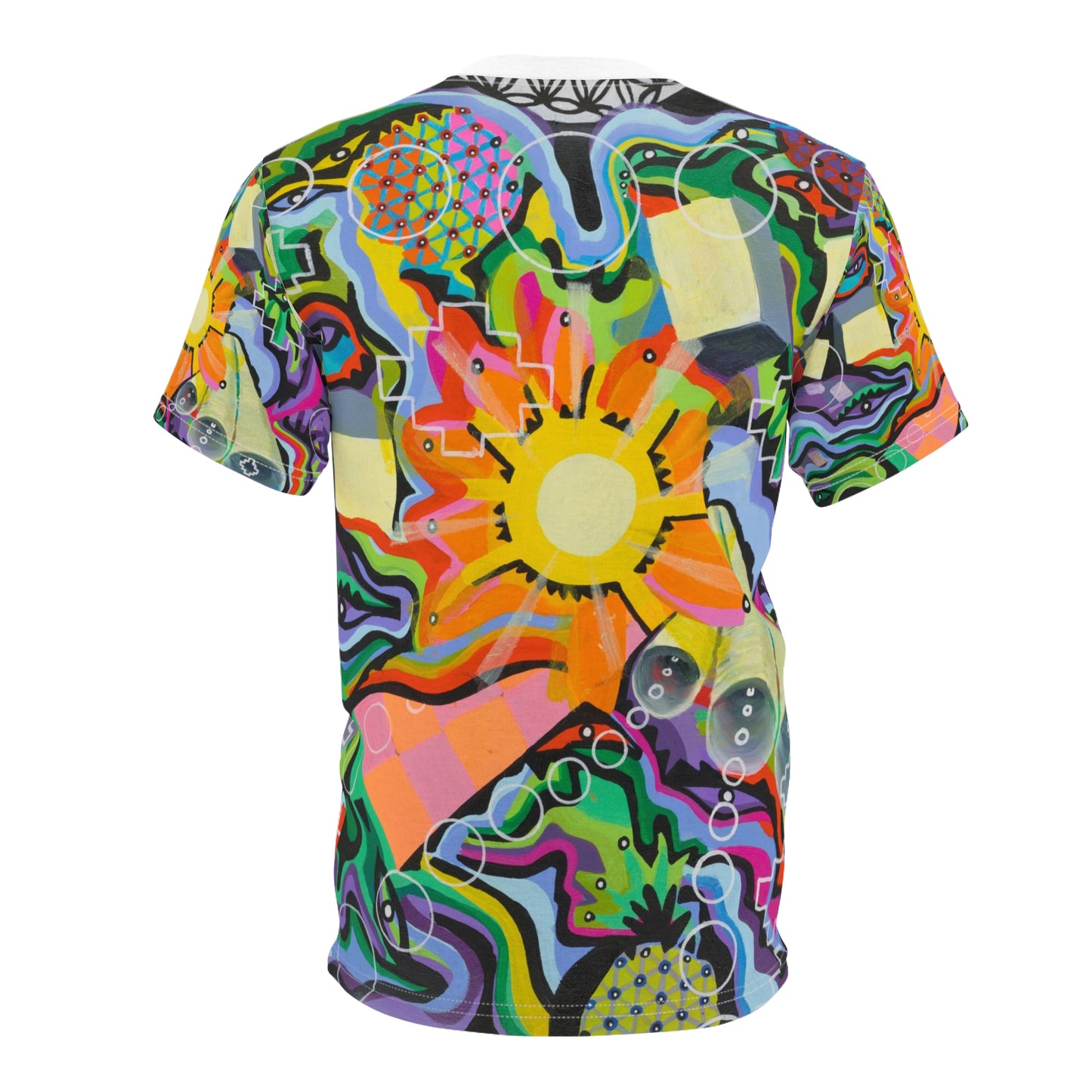 Chrysanthemum Unisex Cut & Sew Tee (AOP)