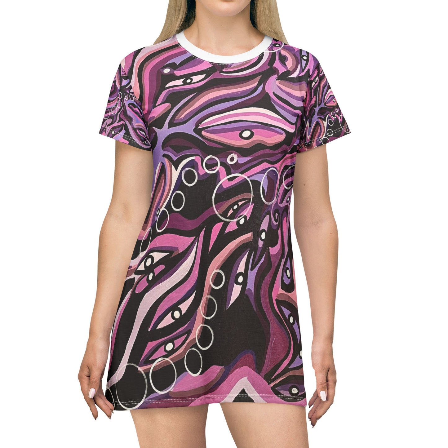 T-Shirt Dress (AOP)