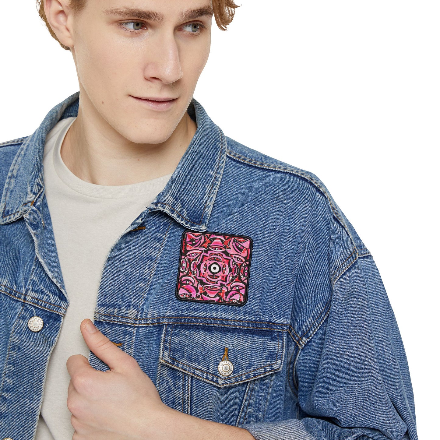 Pink Champagne (Iron-On Patches)
