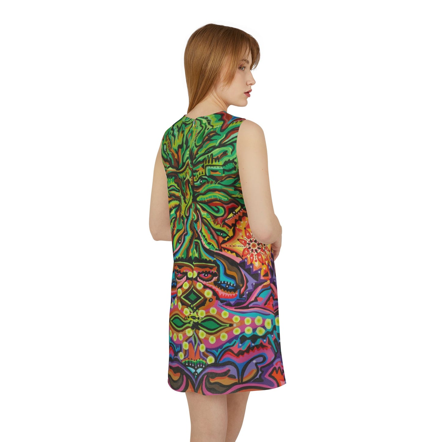 Tree of Awakening (A-line Sleeveless Dress)