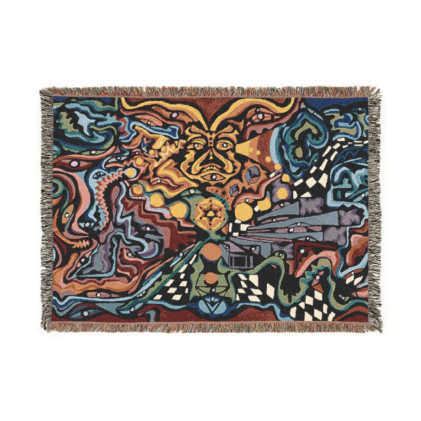 Iron Land (Woven Blanket)