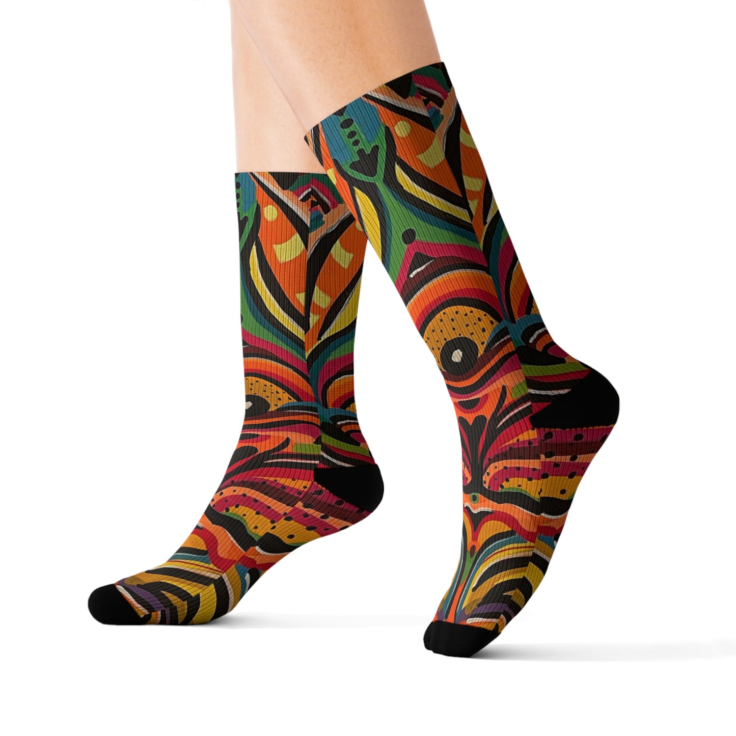 Lion Sublimation Socks