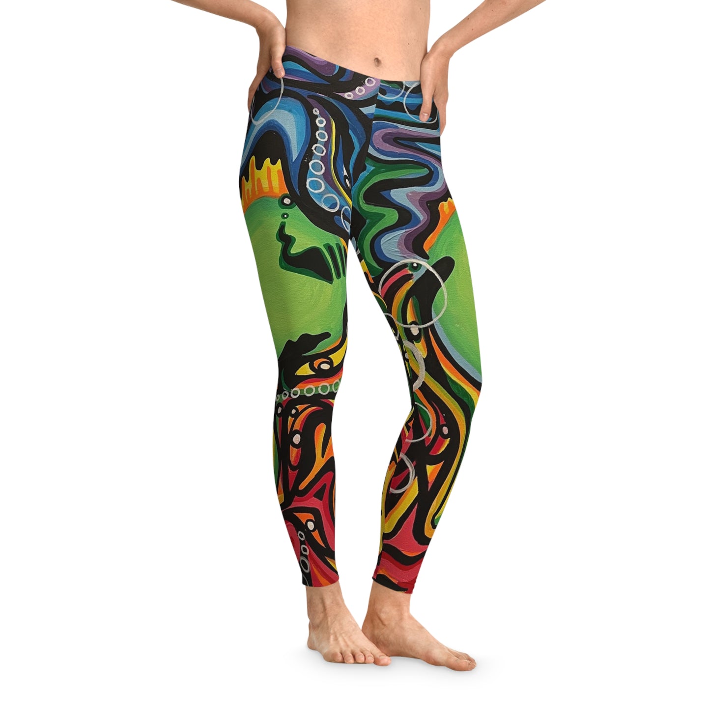 Stretchy Leggings (AOP)