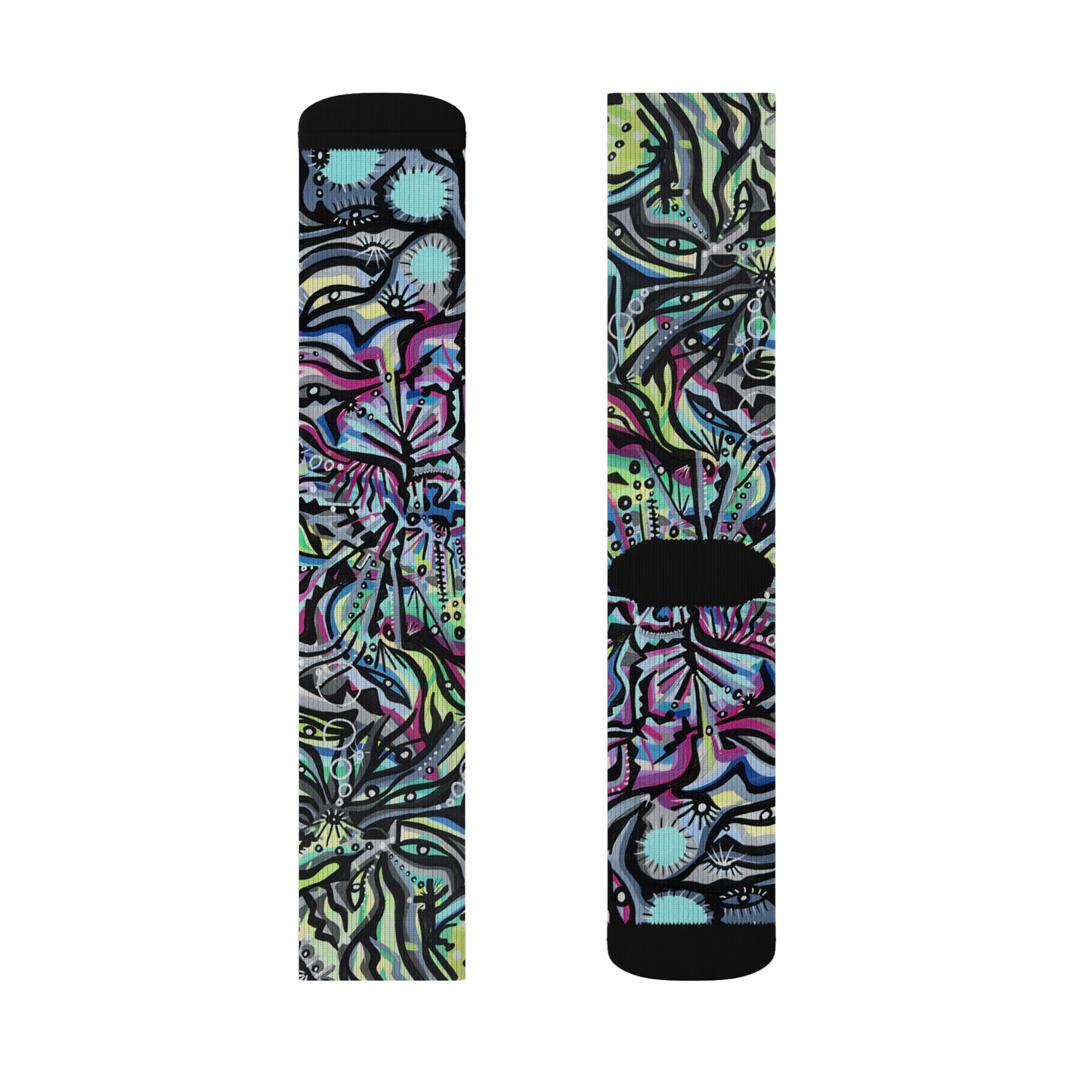 Green iron vision Sublimation Socks