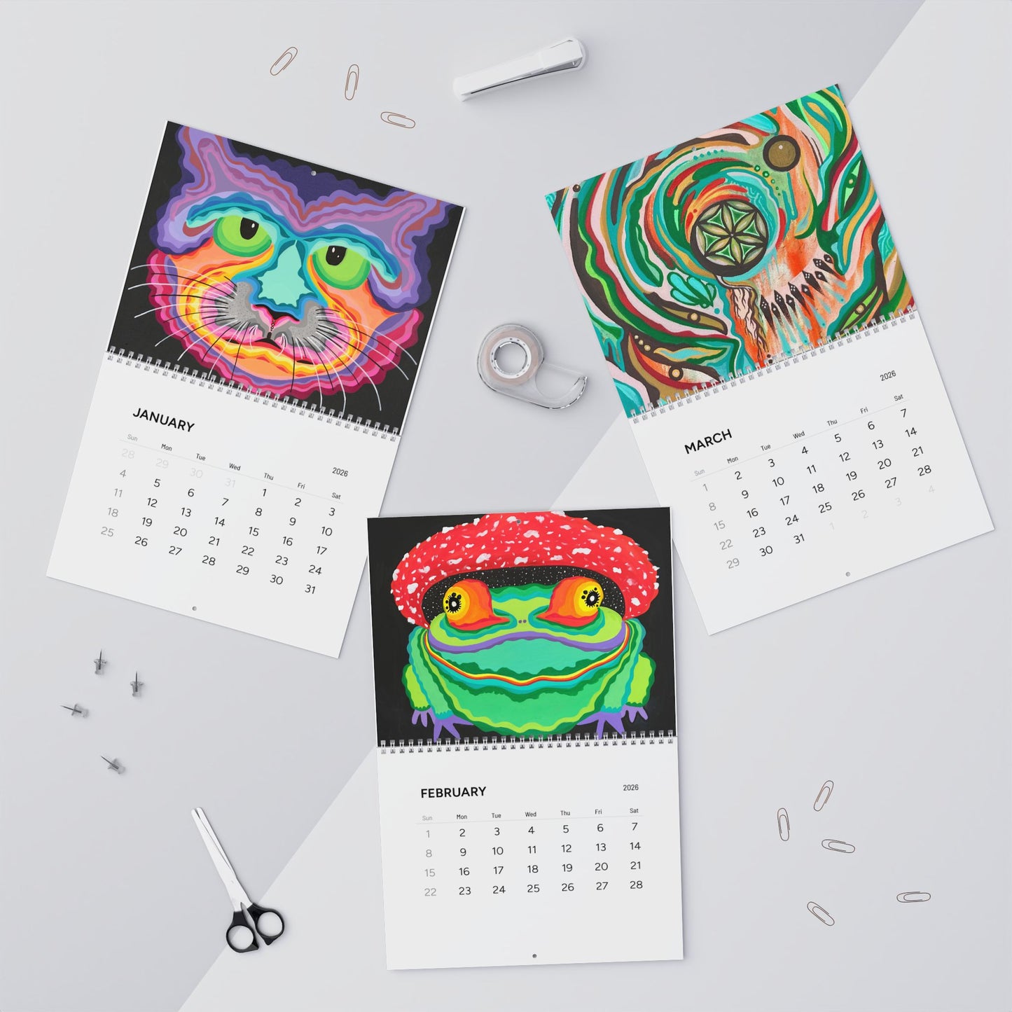 Ironhead Wall Calendar (2026)