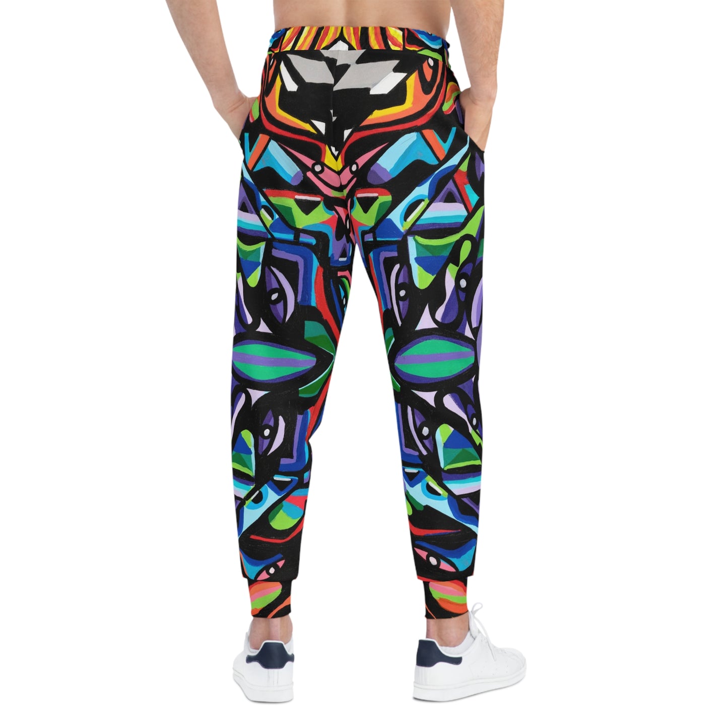 Iron vortex Athletic Joggers (AOP)