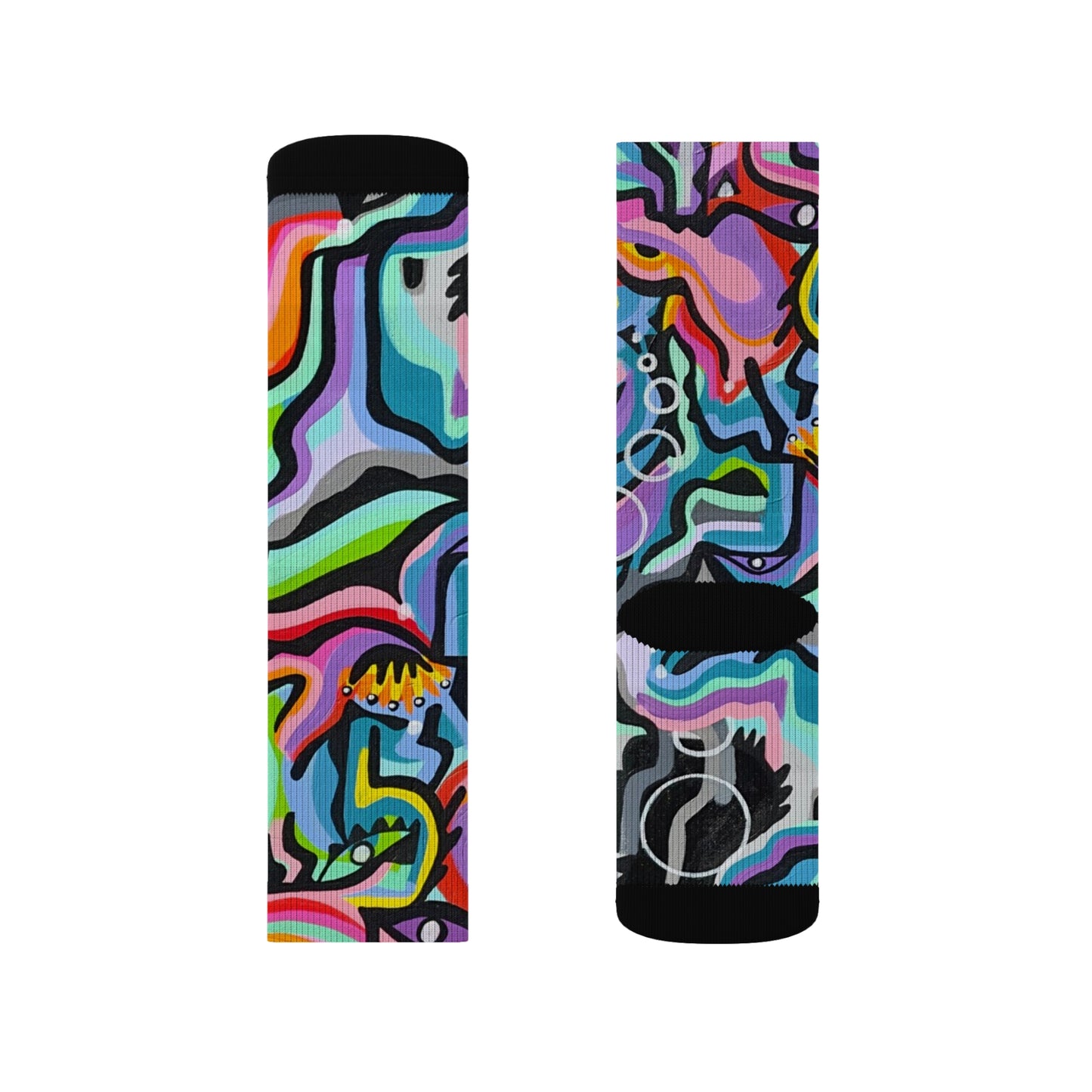 Unity consciousness Sublimation Socks