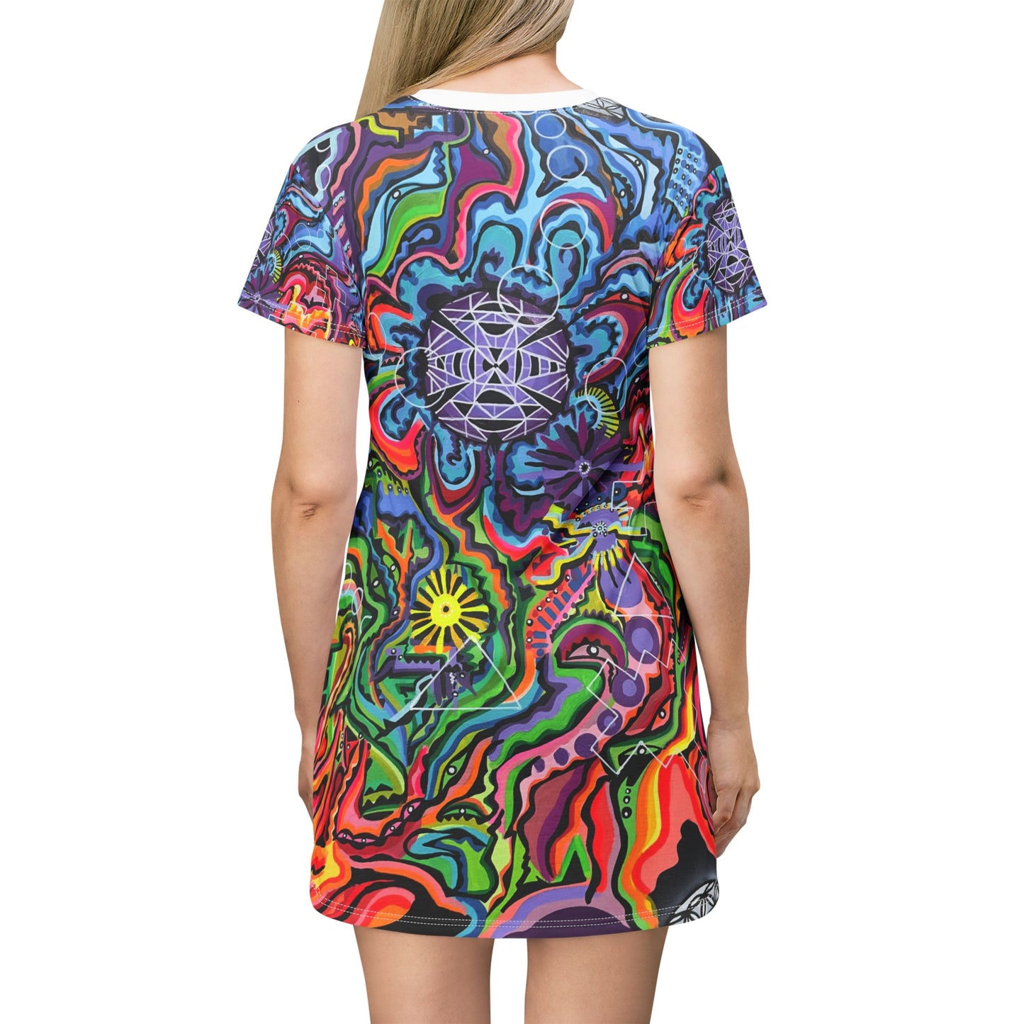 T-Shirt Dress (AOP)