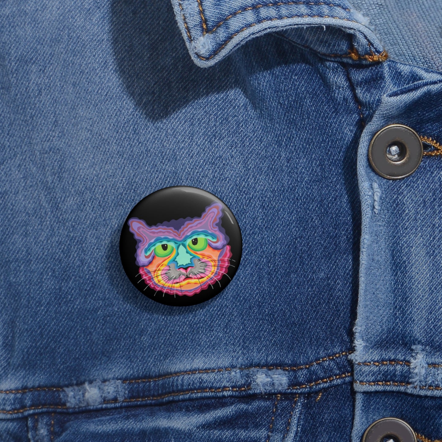 Tryptakitty (Pin Button)