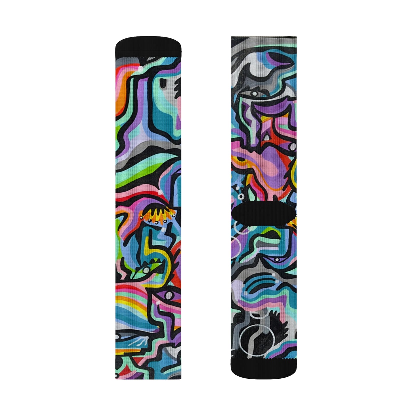 Unity consciousness Sublimation Socks