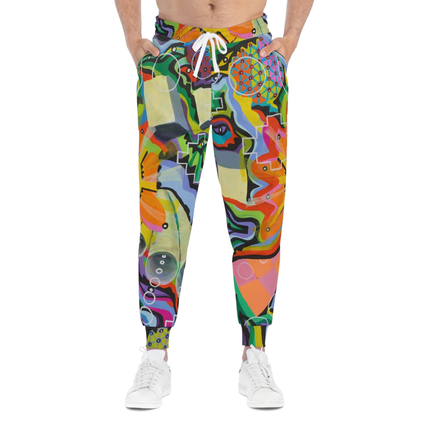Chrysanthemum Athletic Joggers (AOP)