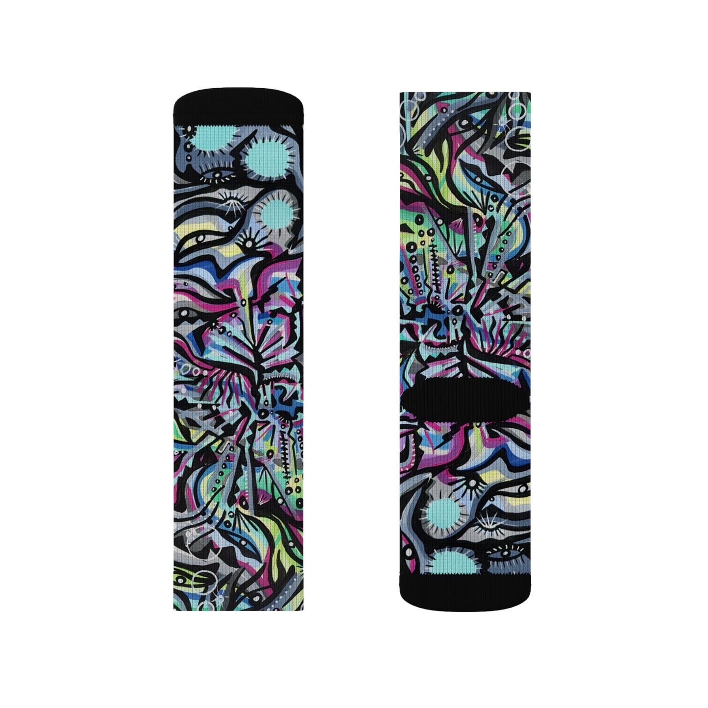 Green iron vision Sublimation Socks
