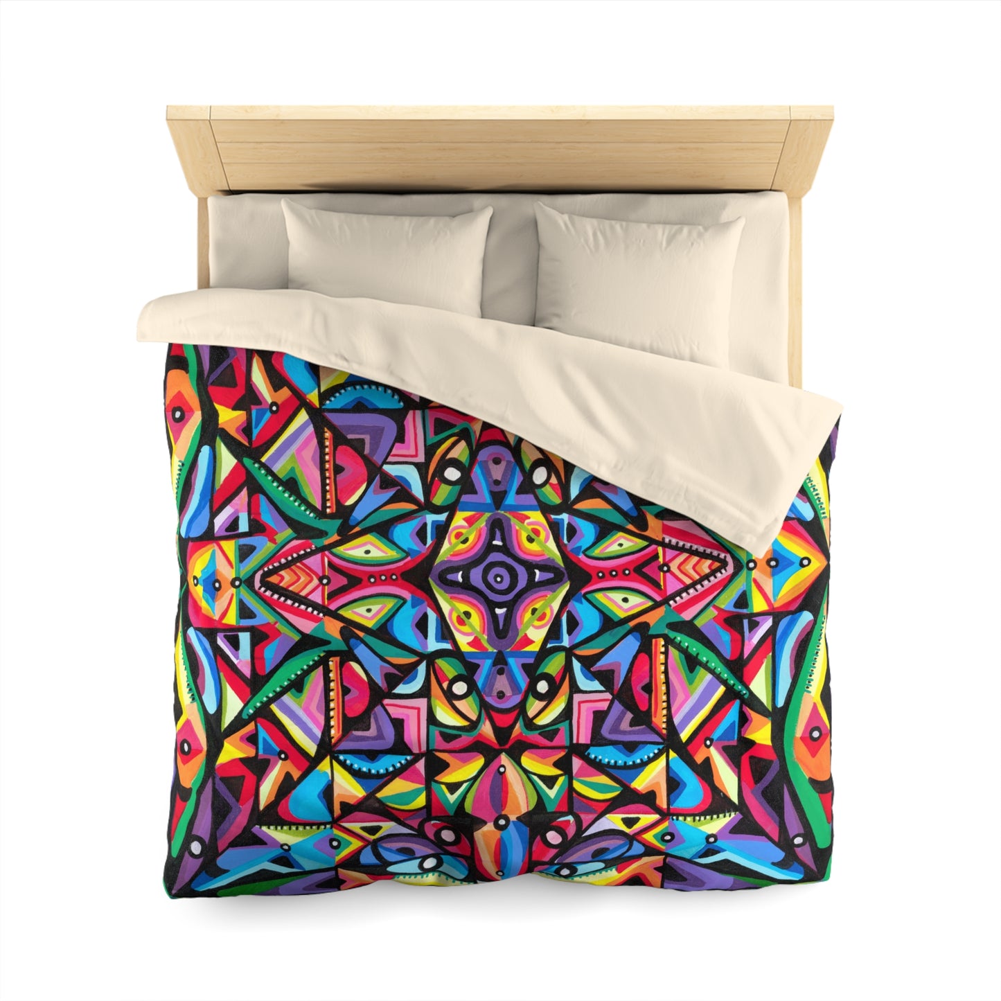 Spirit of growth Microfiber Duvet Cover