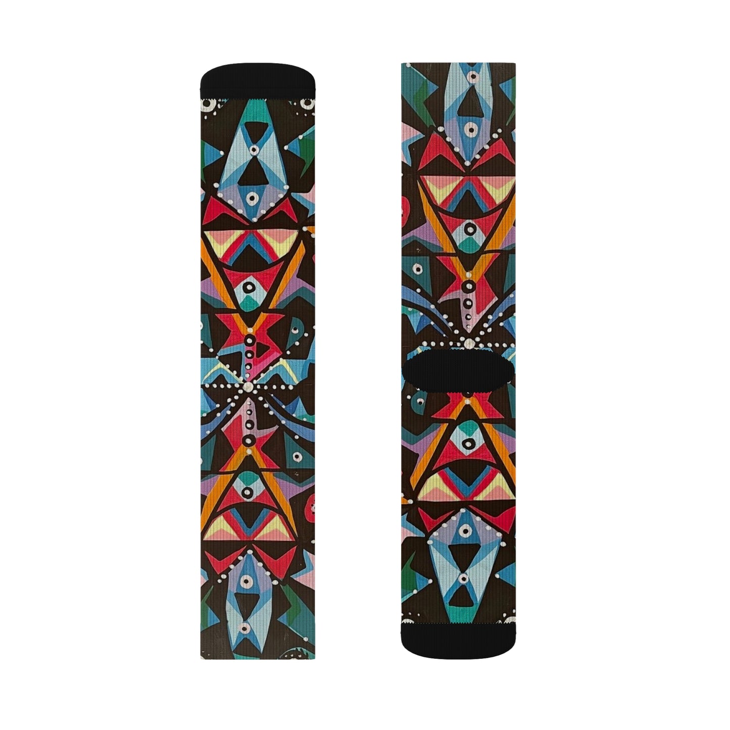 Mandala iron vision Sublimation Socks