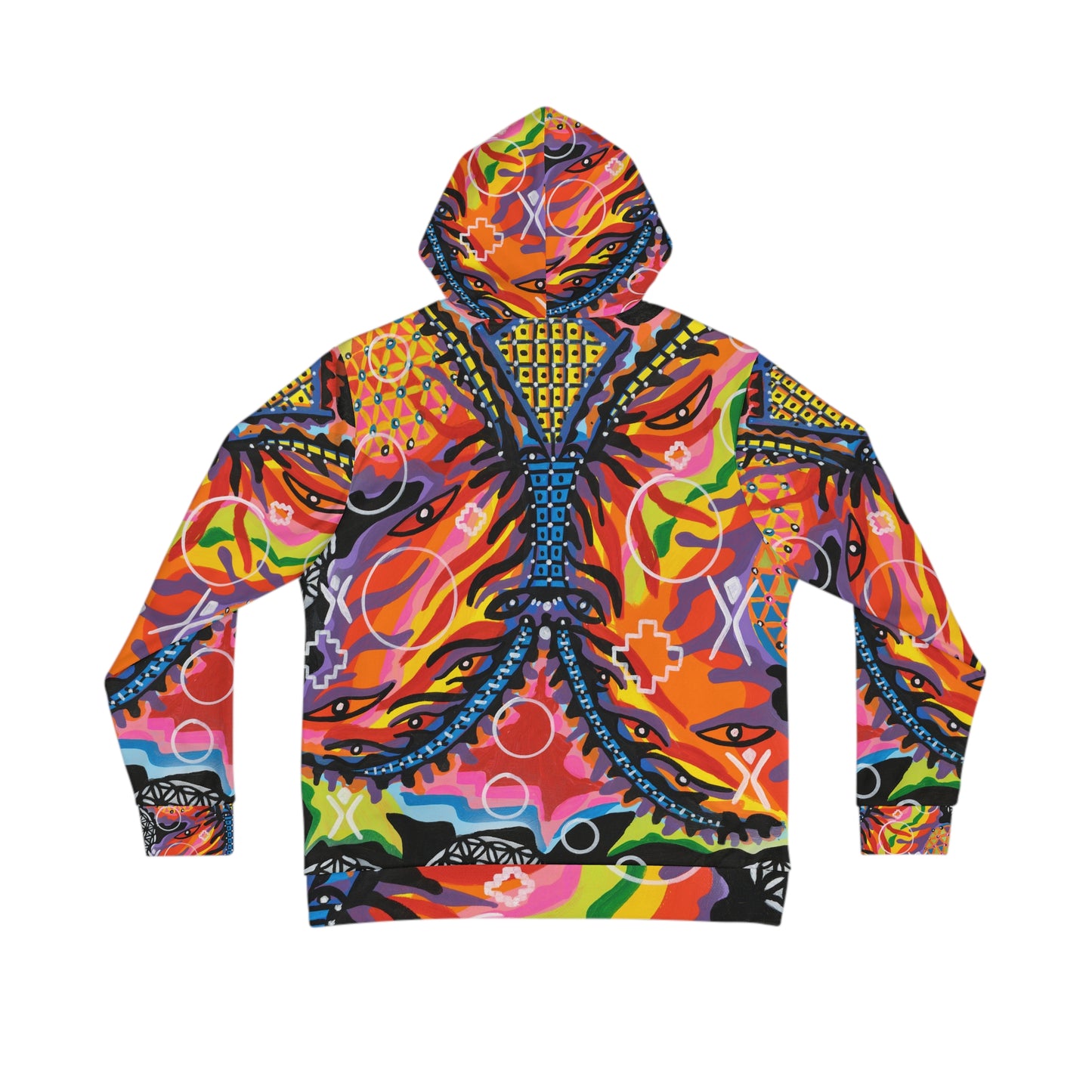Burning man 24 Men's Hoodie (AOP)