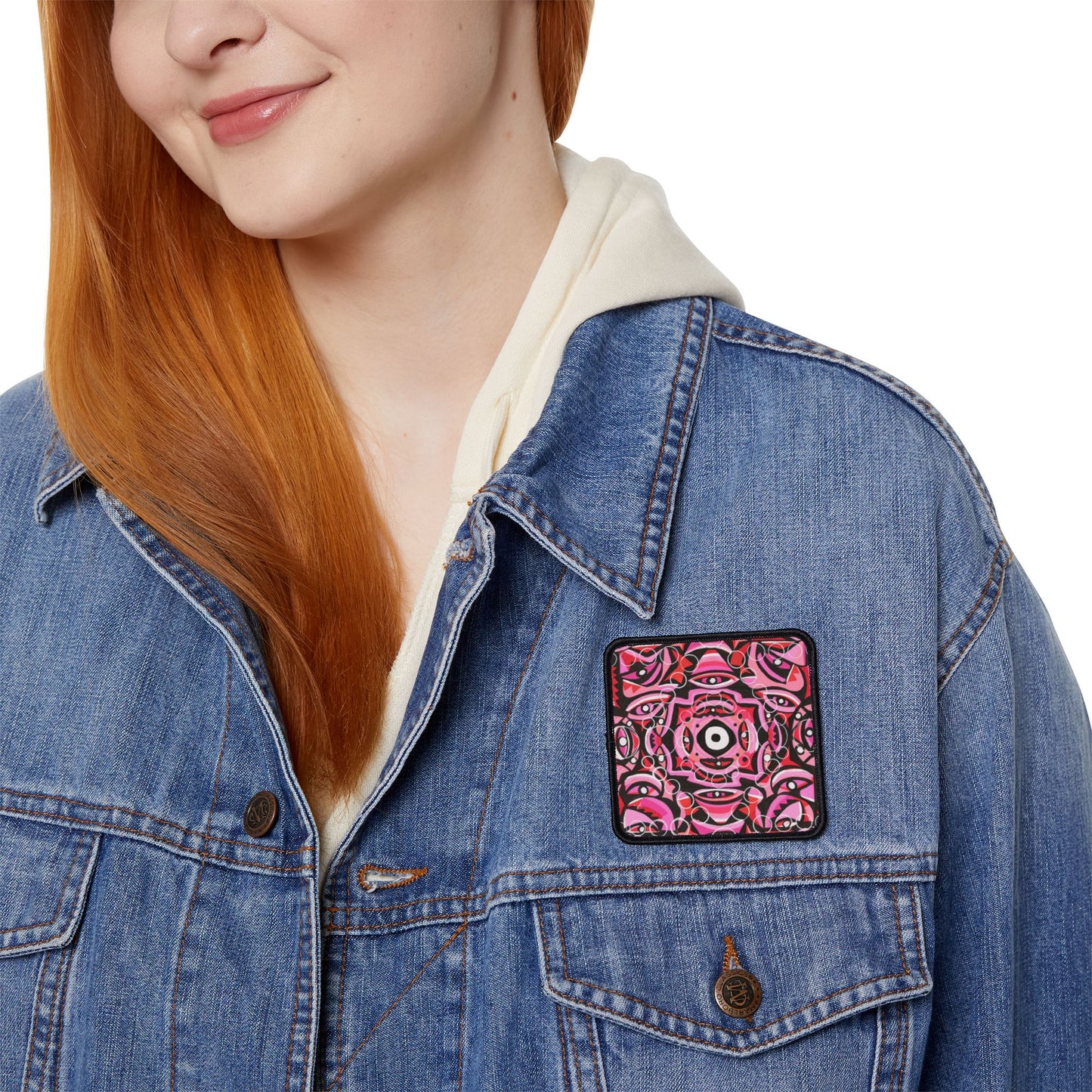 Pink Champagne (Iron-On Patches)