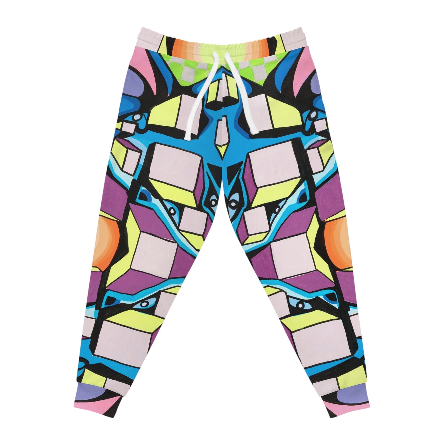 Squares Athletic Joggers (AOP)