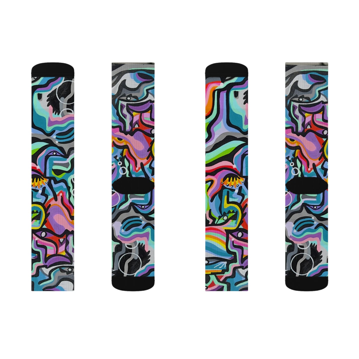 Unity consciousness Sublimation Socks