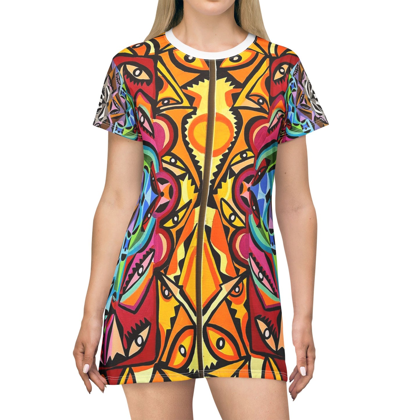 T-Shirt Dress (AOP)