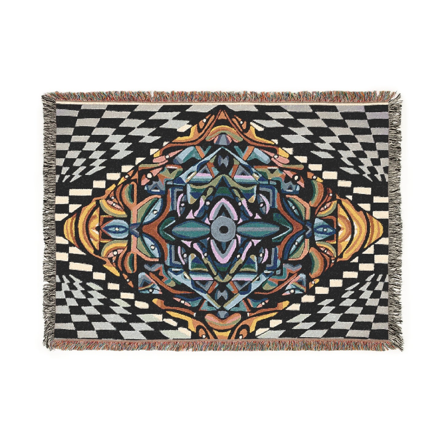 Iron Vortex (Woven Blanket)