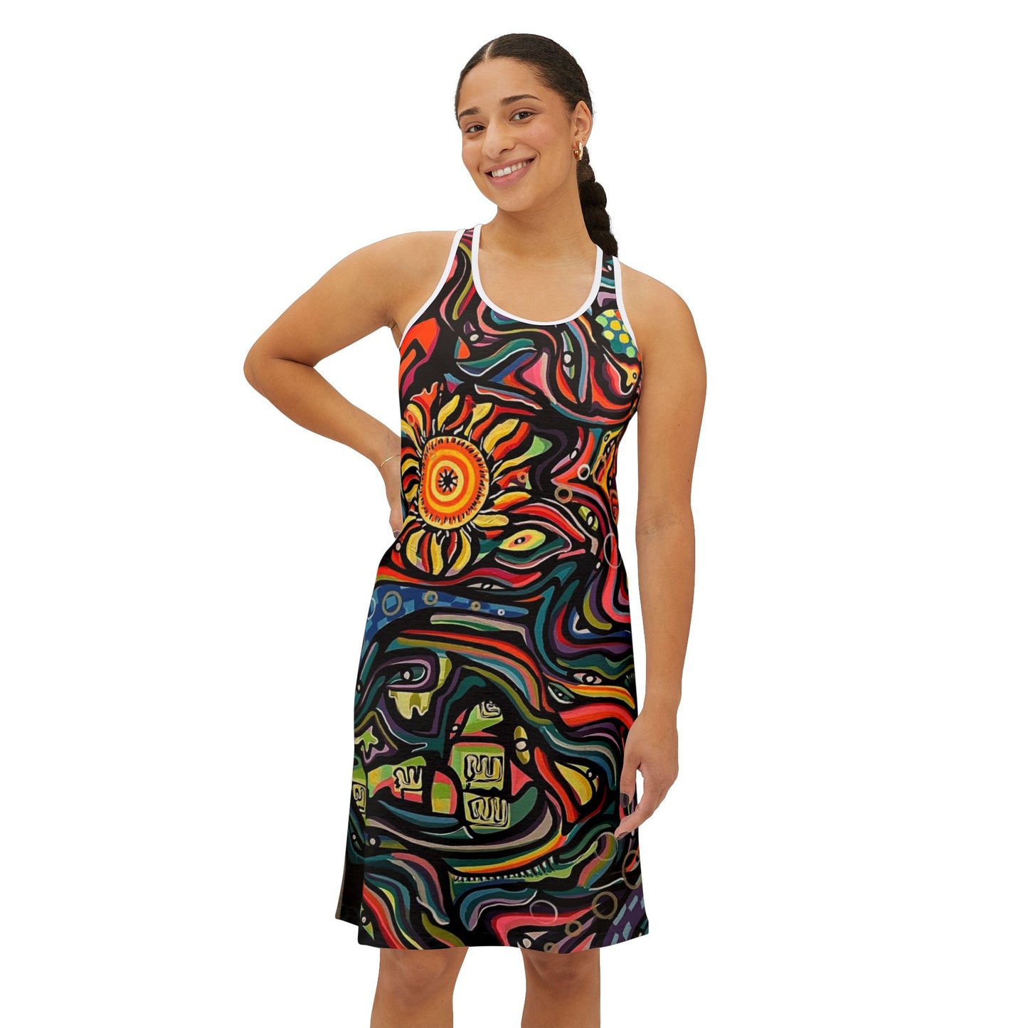 Women's Racerback Dress (AOP)