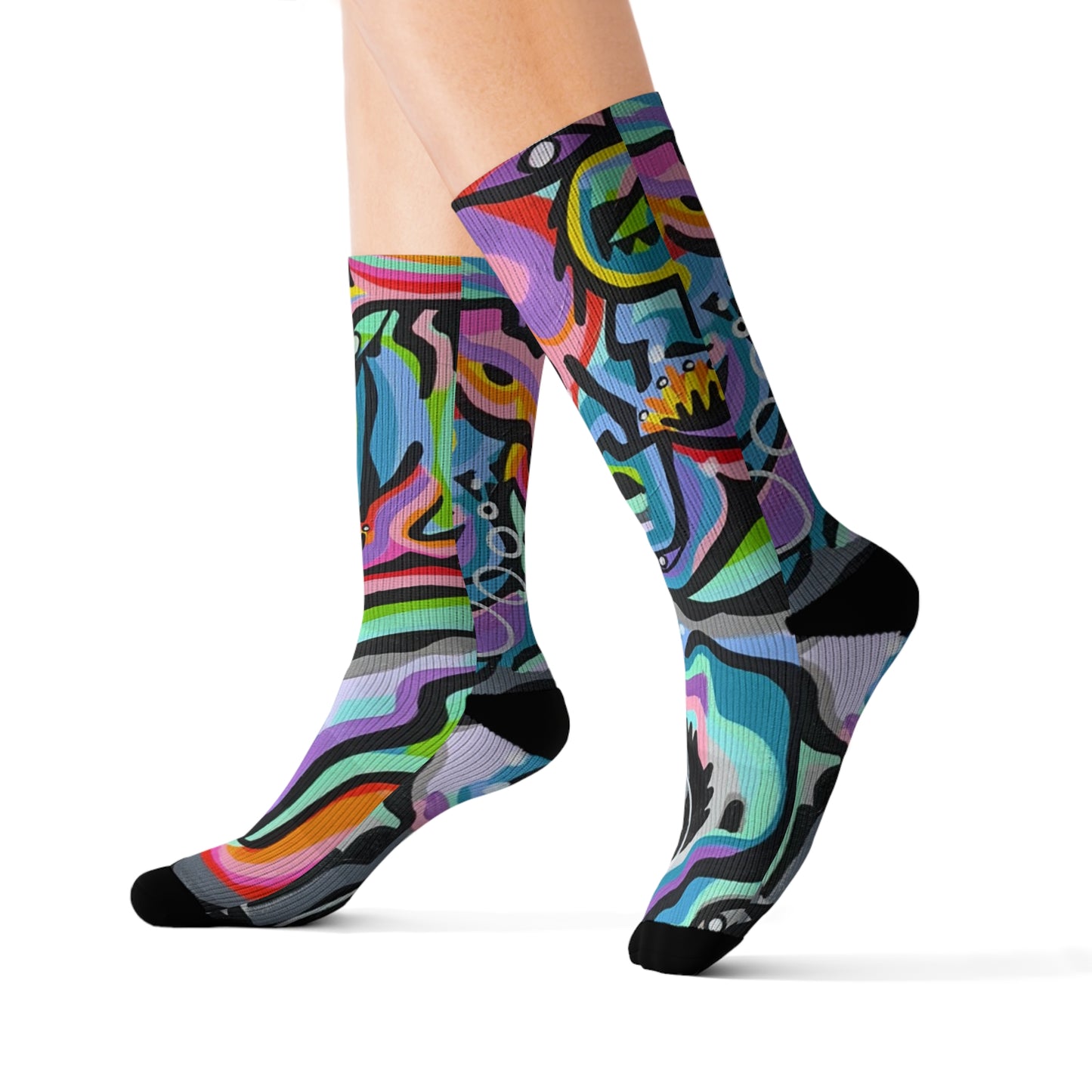 Unity consciousness Sublimation Socks