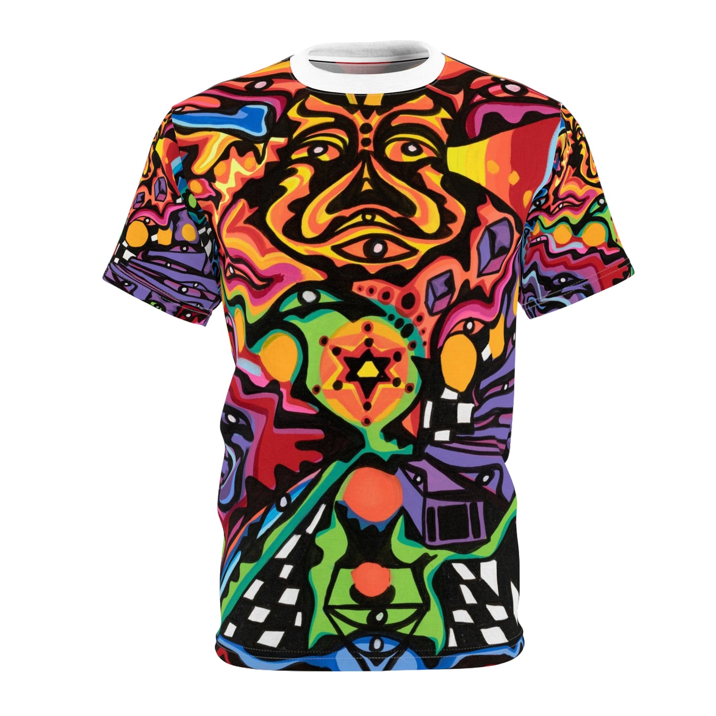 Unisex Cut & Sew Tee (AOP)