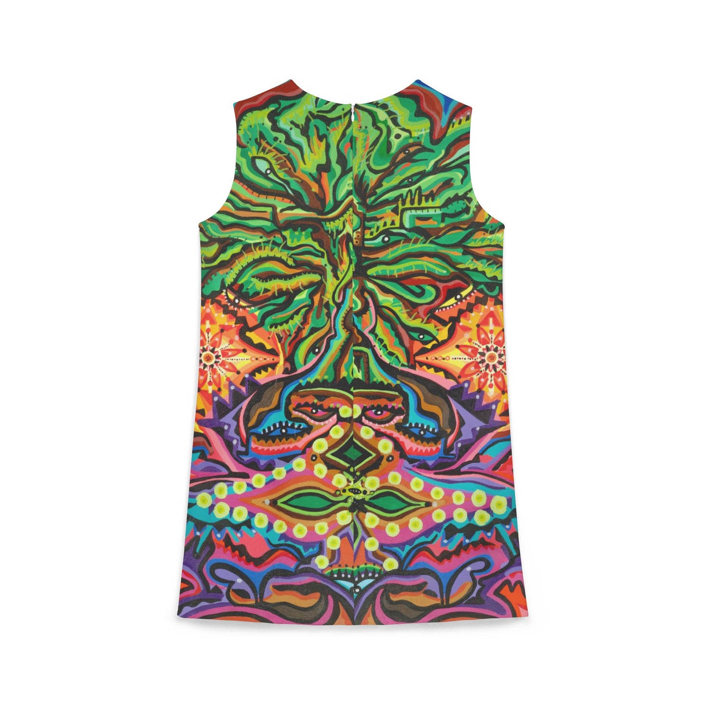 Tree of Awakening (A-line Sleeveless Dress)