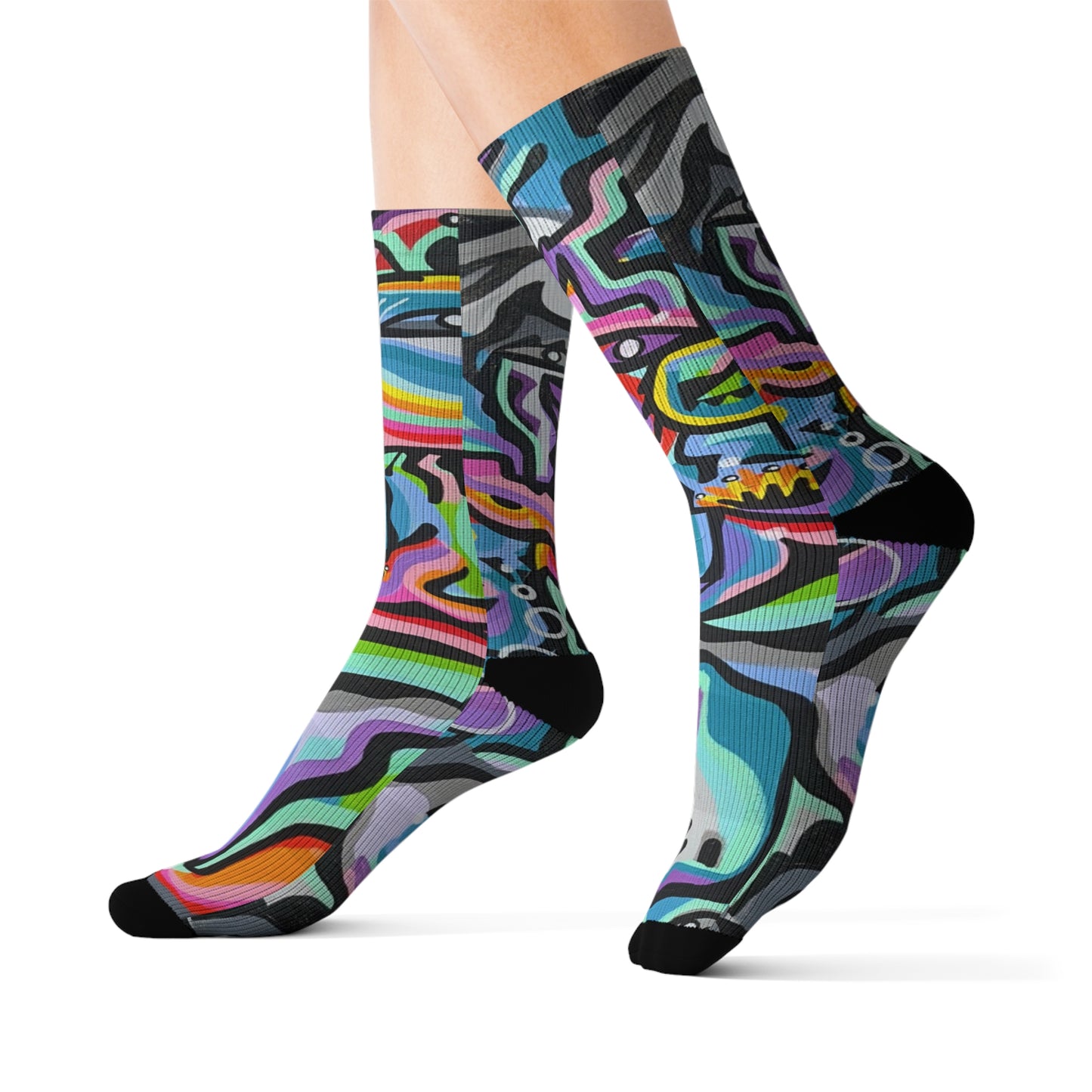 Unity consciousness Sublimation Socks