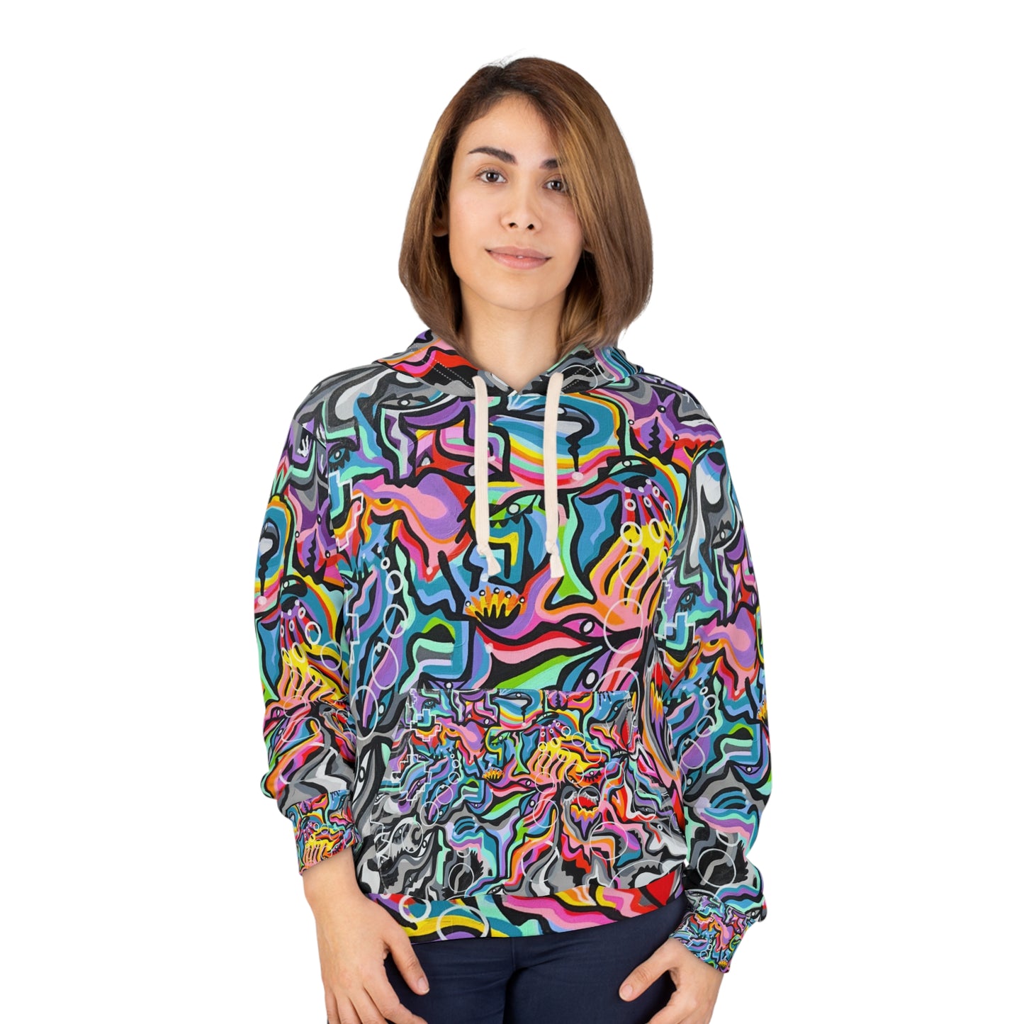 Unity conciousness Unisex Pullover Hoodie (AOP)