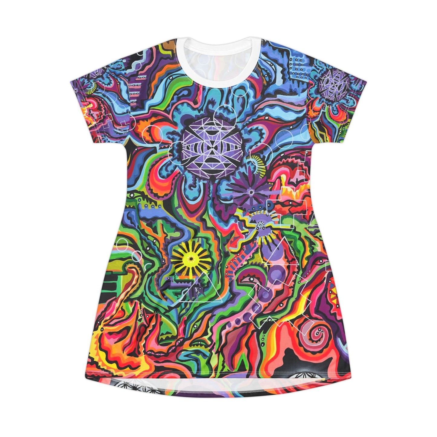 T-Shirt Dress (AOP)