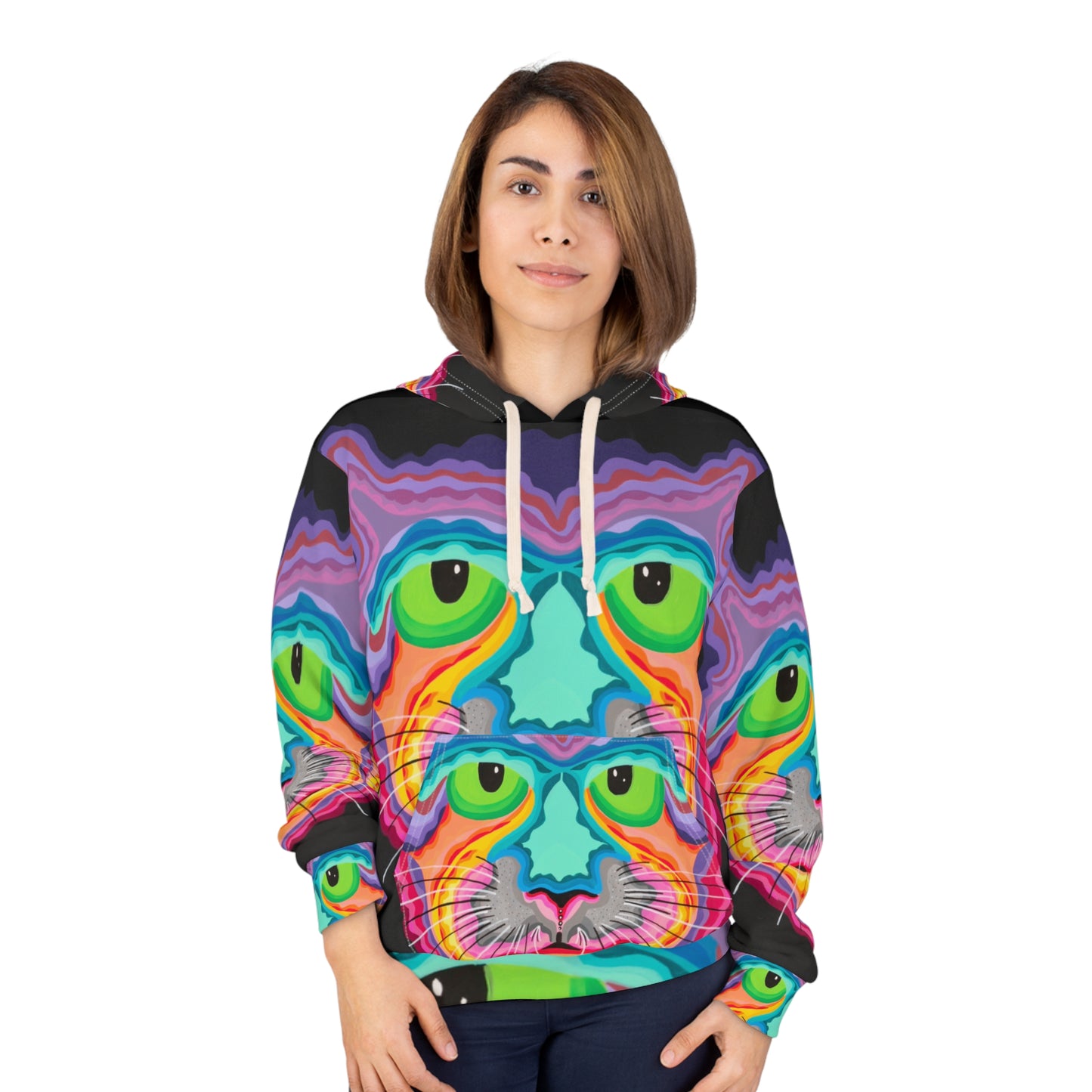 Tryptakitty (Unisex Pullover Hoodie)