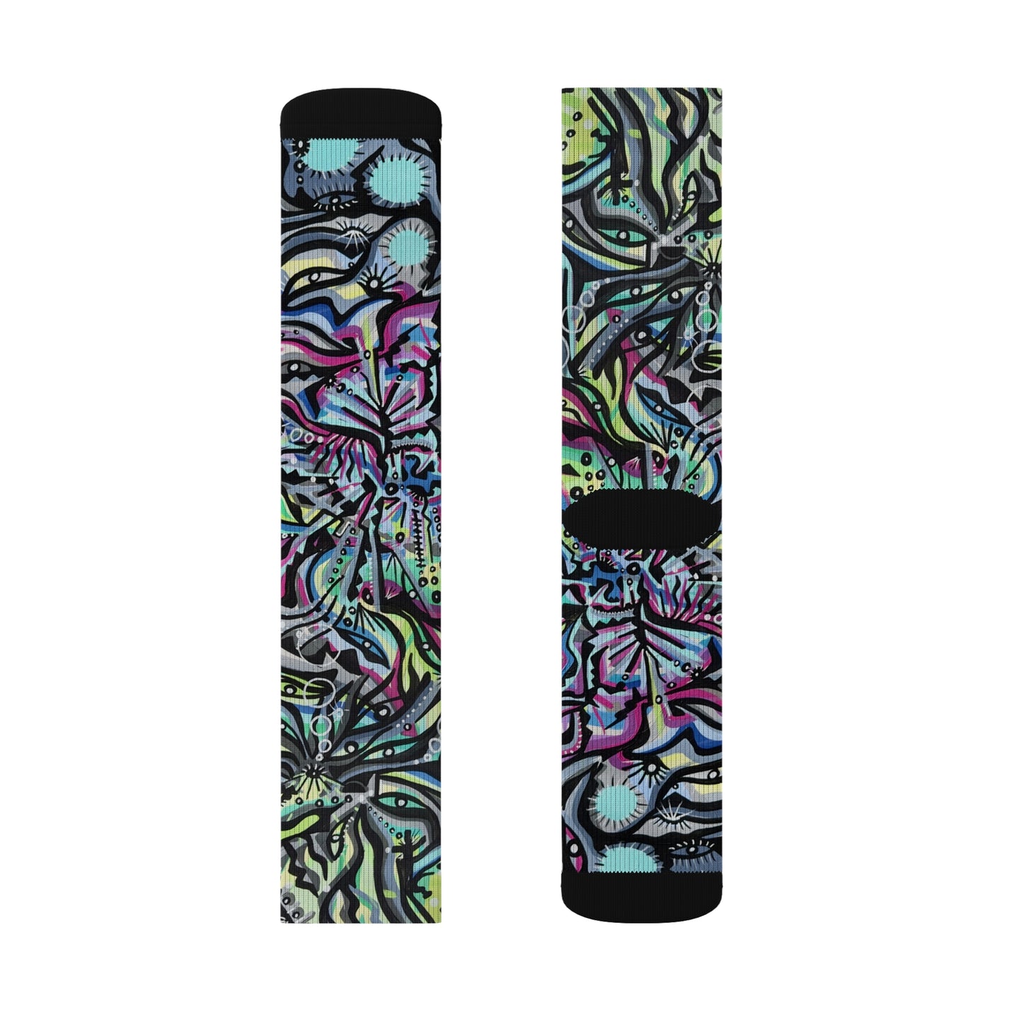 Green iron vision Sublimation Socks