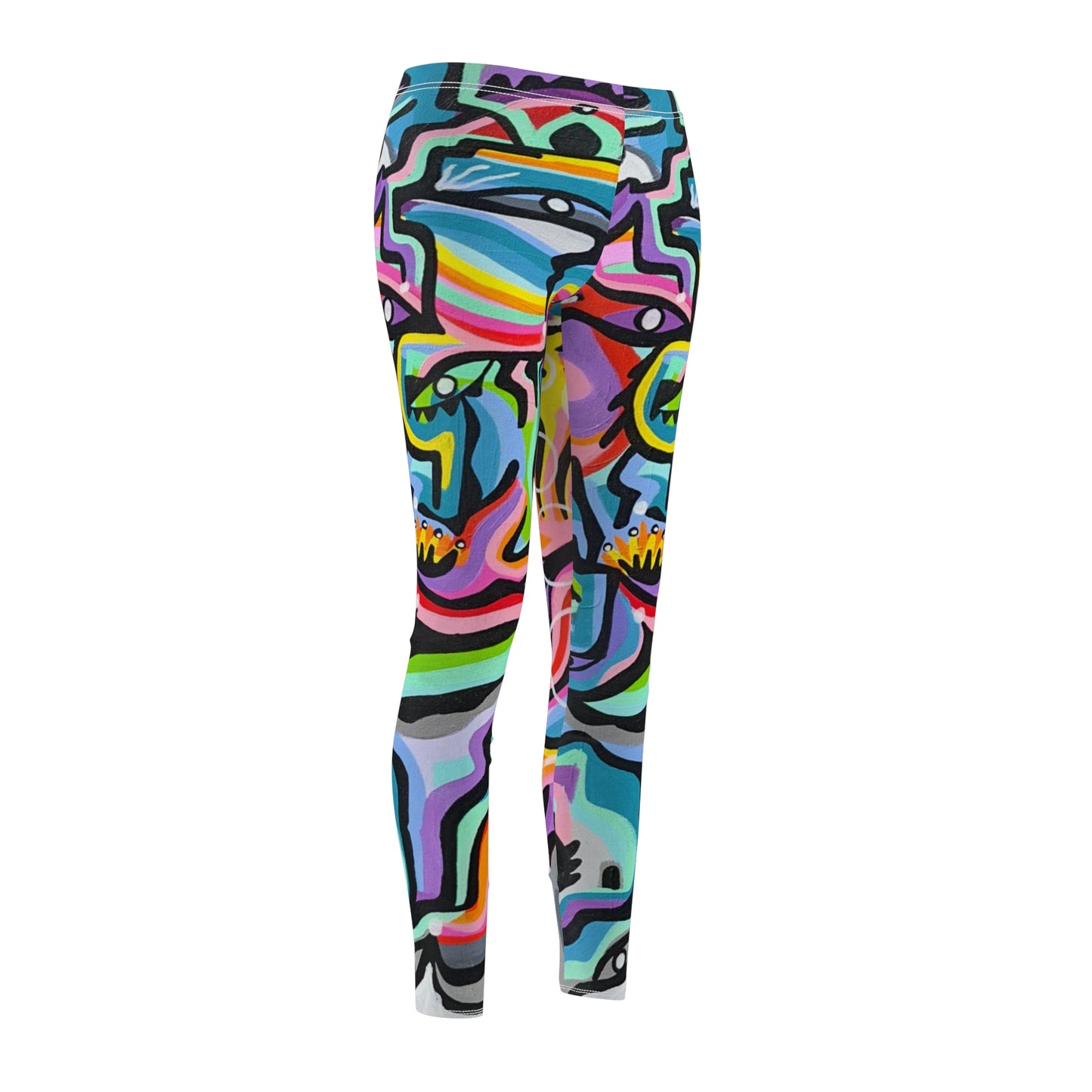Unity consciousness Women's Cut & Sew Casual Leggings (AOP)