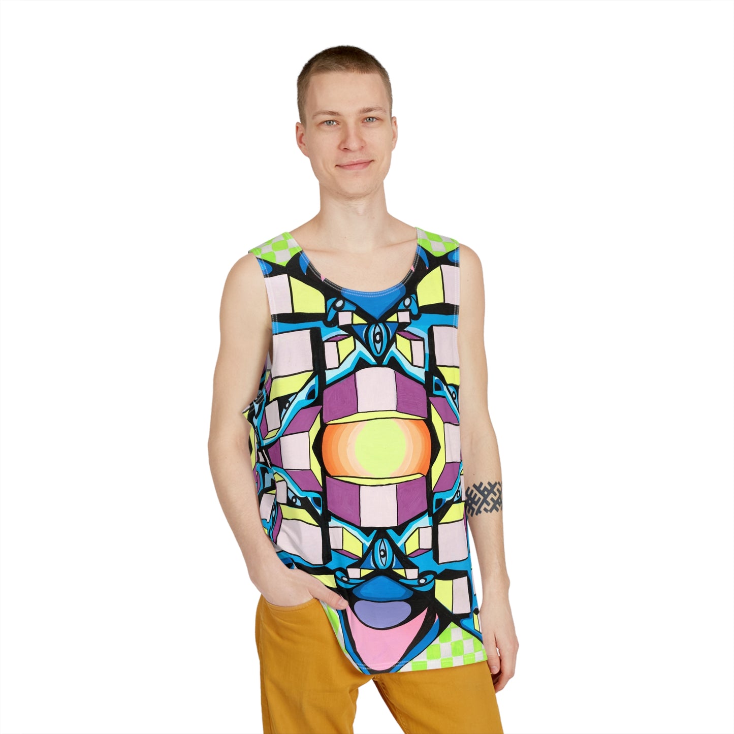 Squares (Men's Tank)