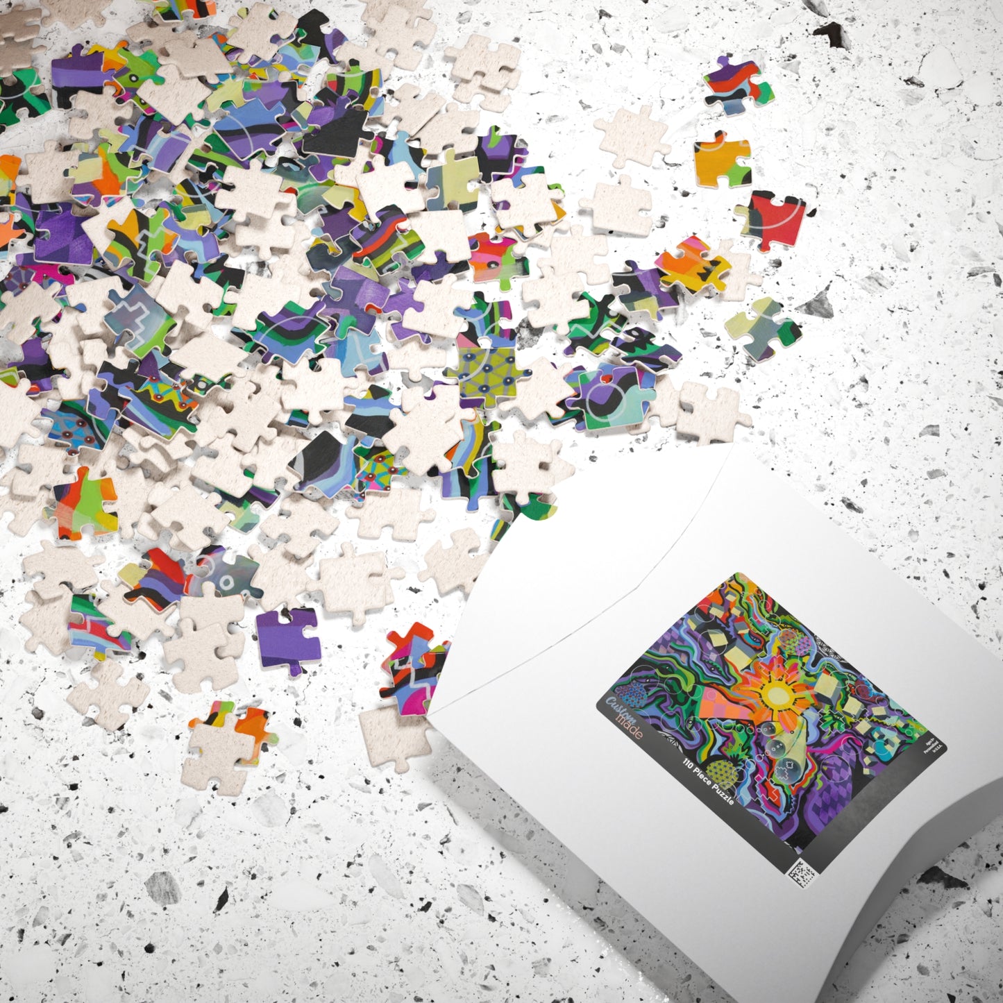 Chrysanthemum Puzzle (110, 252, 520, 1014-piece)