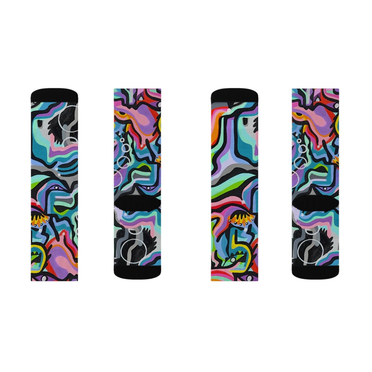 Unity consciousness Sublimation Socks
