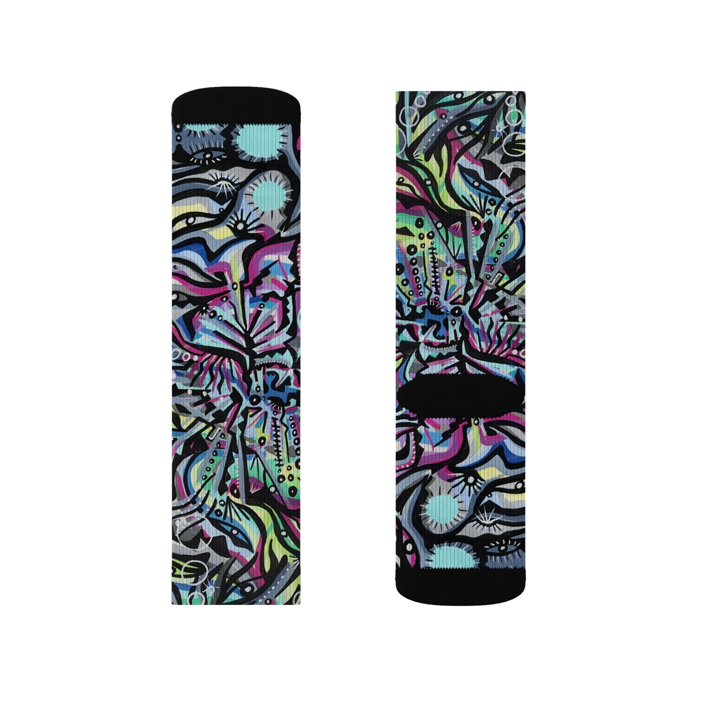 Green iron vision Sublimation Socks