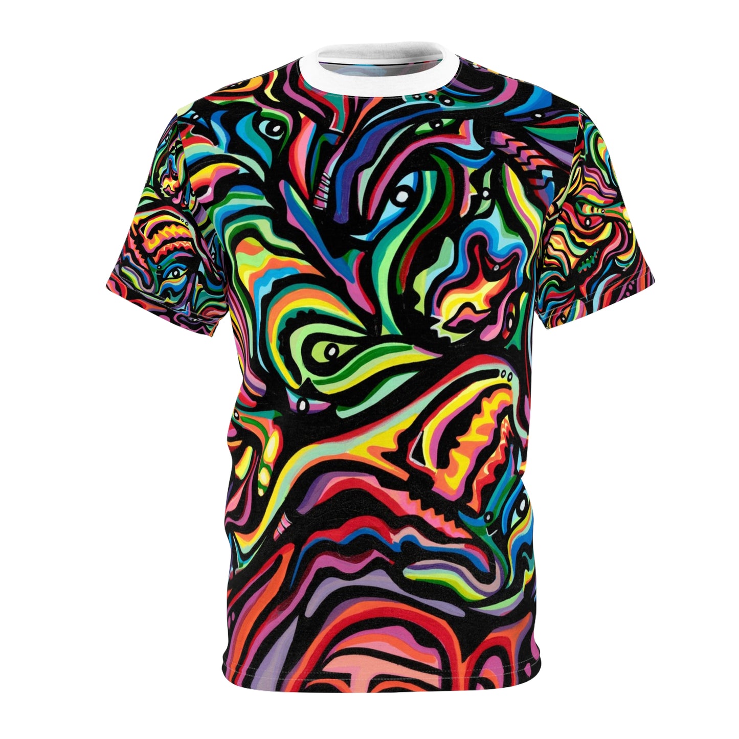 Vernal equinox Unisex Cut & Sew Tee (AOP)