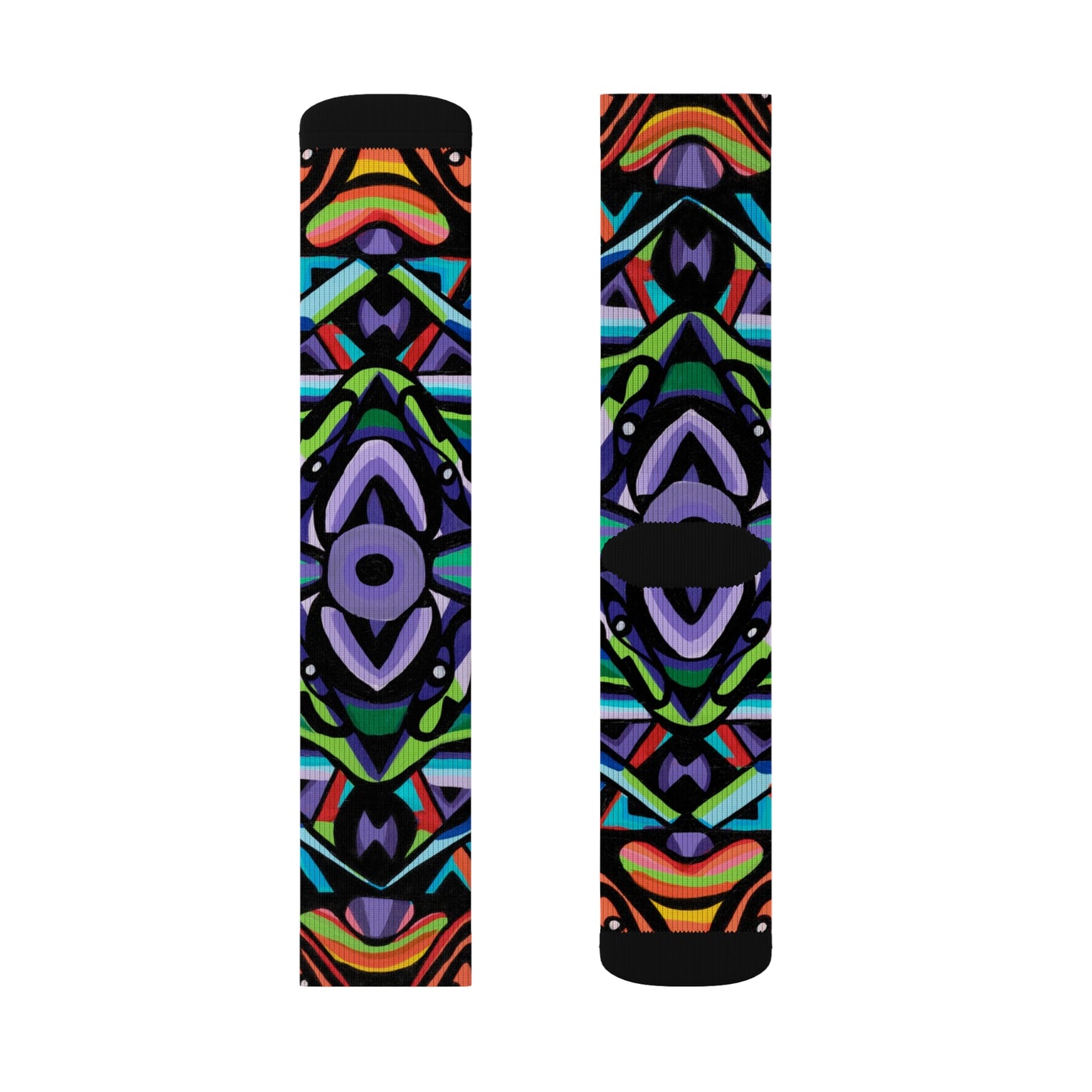 Iron vortex Sublimation Socks