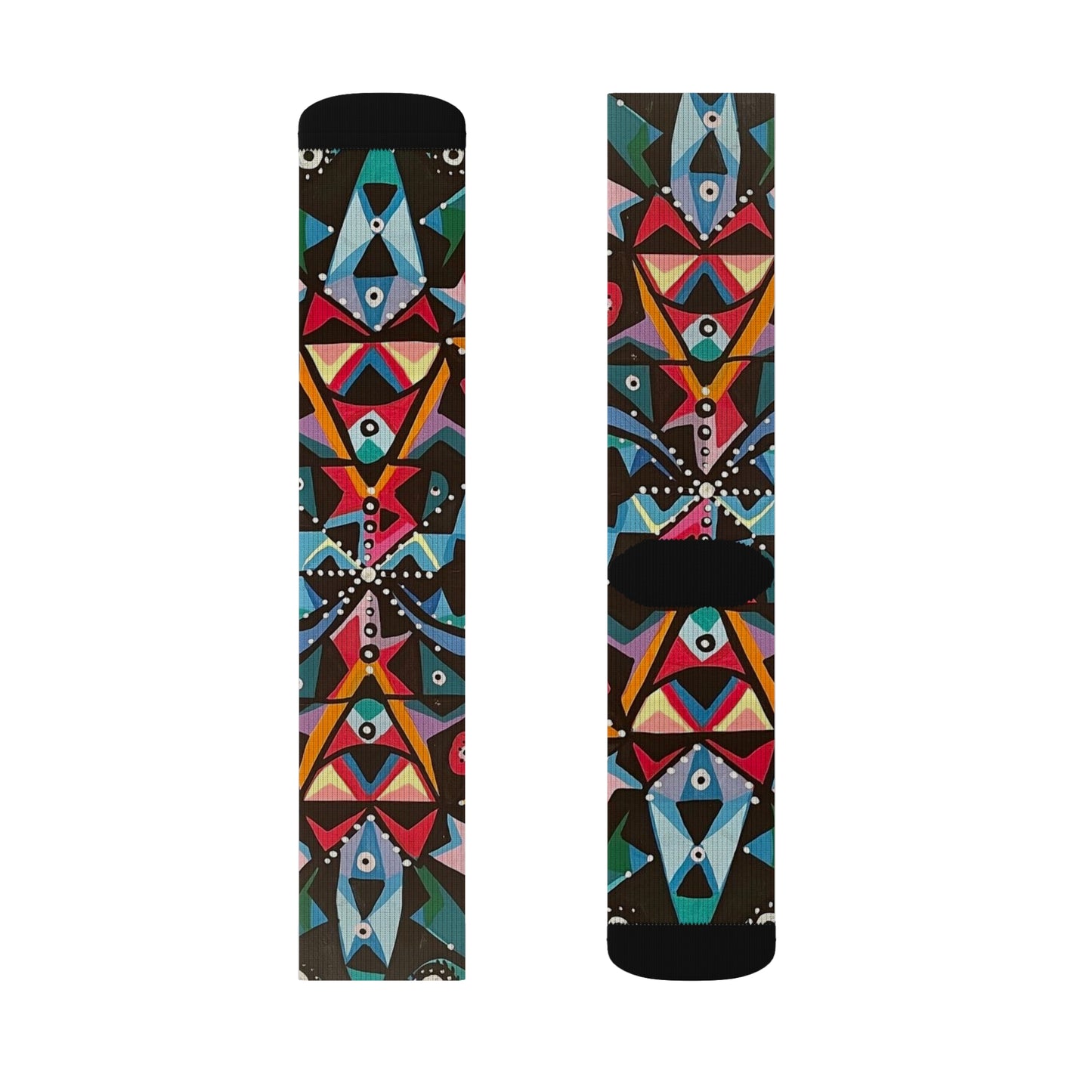 Mandala iron vision Sublimation Socks
